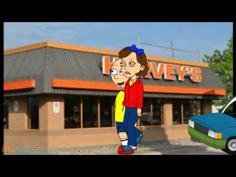 Caillou ruins his sisters birthday/grounded