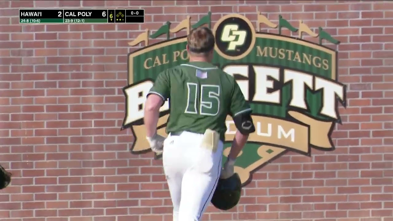 Cal Poly vs. Hawai'i, Baseball Highlights -- Apr 12th, 2025