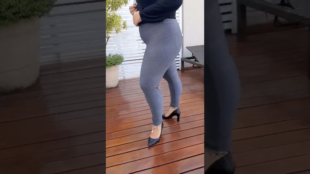 Calça legging cinza winner