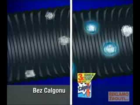 Calgon - s mapou tvrde vody