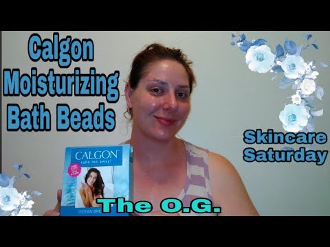 Calgon Moisturizing Bath Beads | Skincare Saturday