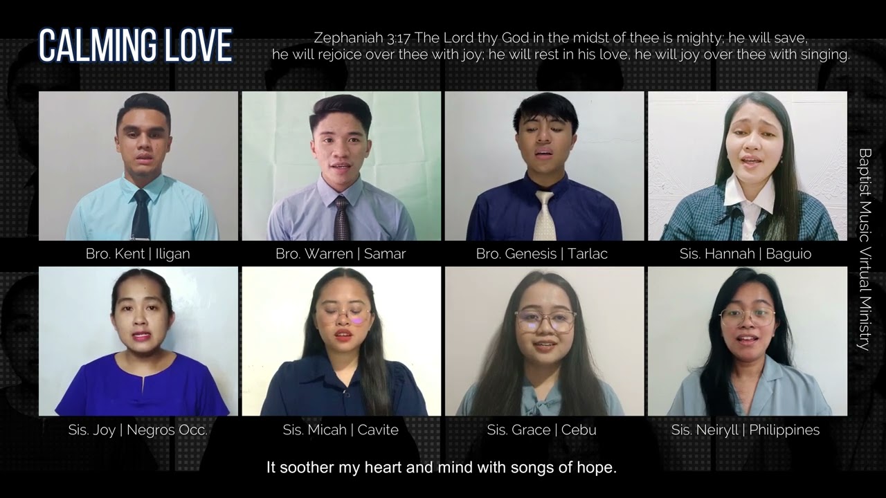 Calming Love | Baptist Music Virtual Ministry