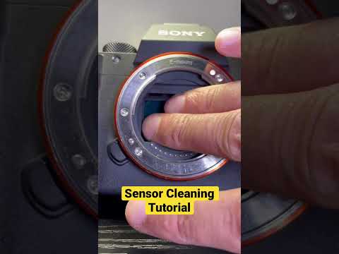Camera Sensor Cleaning Tutorial