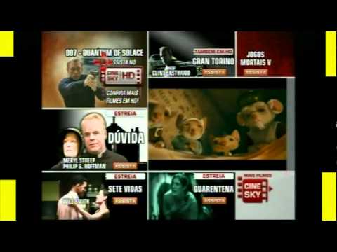 Canais SKY HDTV (Completo)