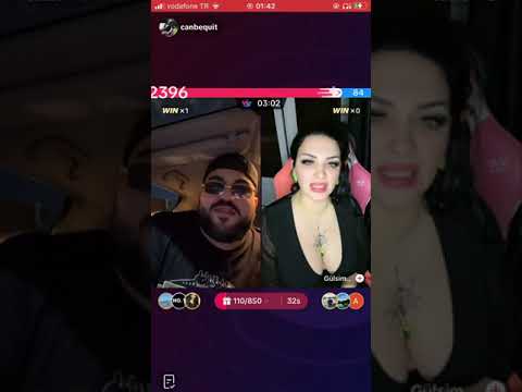 Canbequit Gülsimay tiktok canlı yayını kesiti