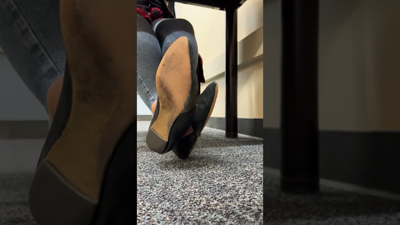 Candid Library Shoeplay-shoes off and much more