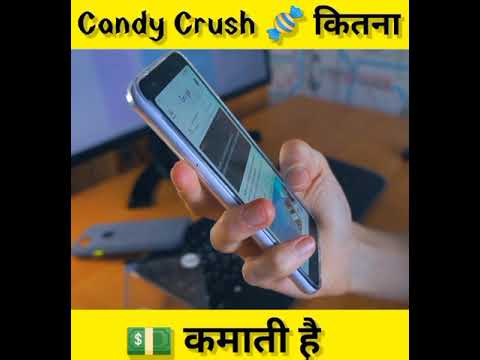 Candy crush game kitna earn krti hai  Income #shorts