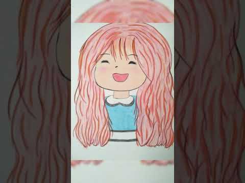 Candy doll ||Doll ||cartoon drawing #cartoon #candydoll #trending #doll #new #like #cute #adorable