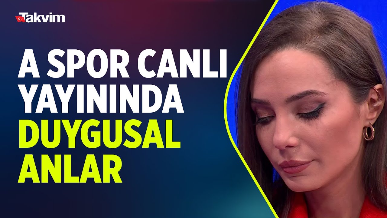Canlı yayında duygusal anlar! Trabzonspor'un videosu, Melike Çelik'i gözyaşlarına boğdu