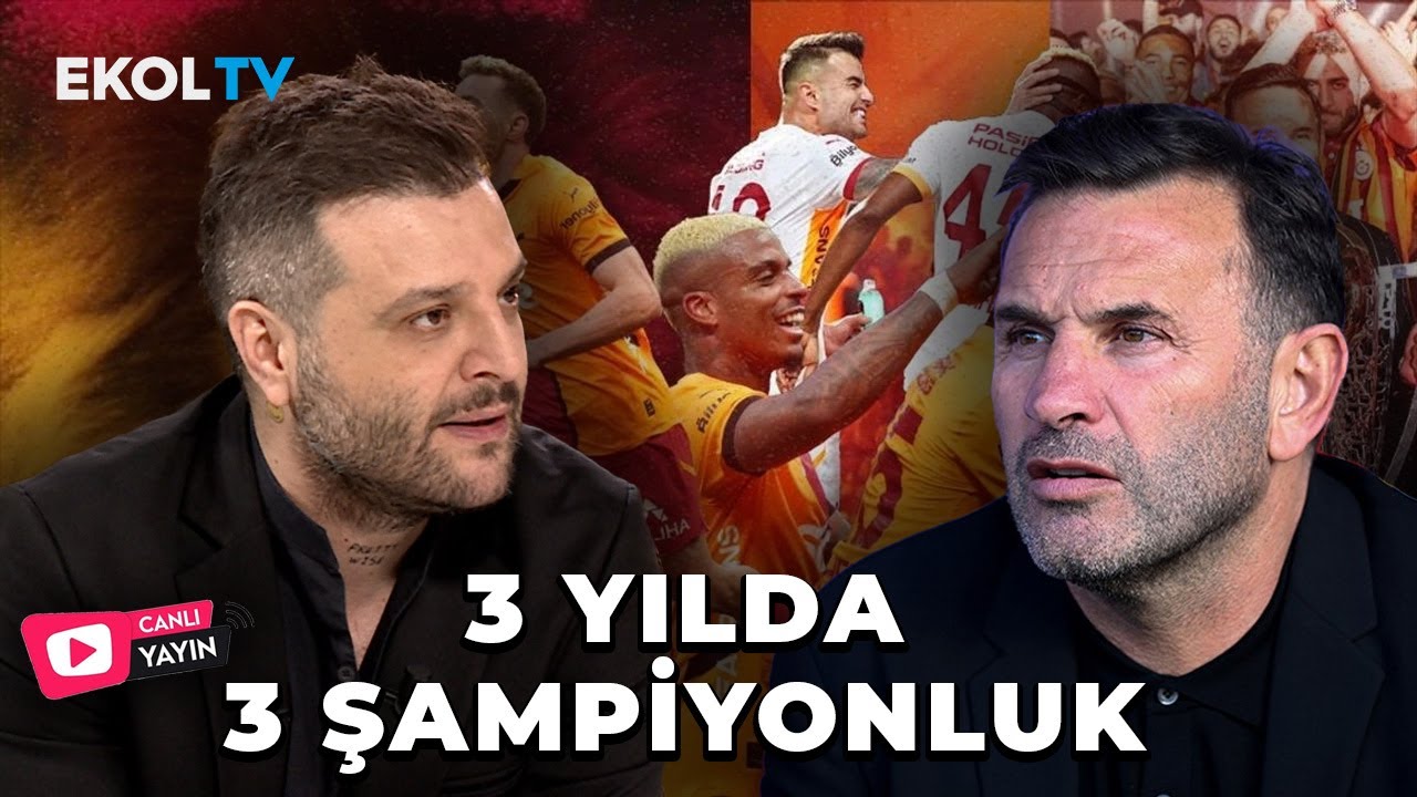 #CANLI | 🏆Şampiyon Teknik Direktör Okan Buruk Az Önce Konuştum'da