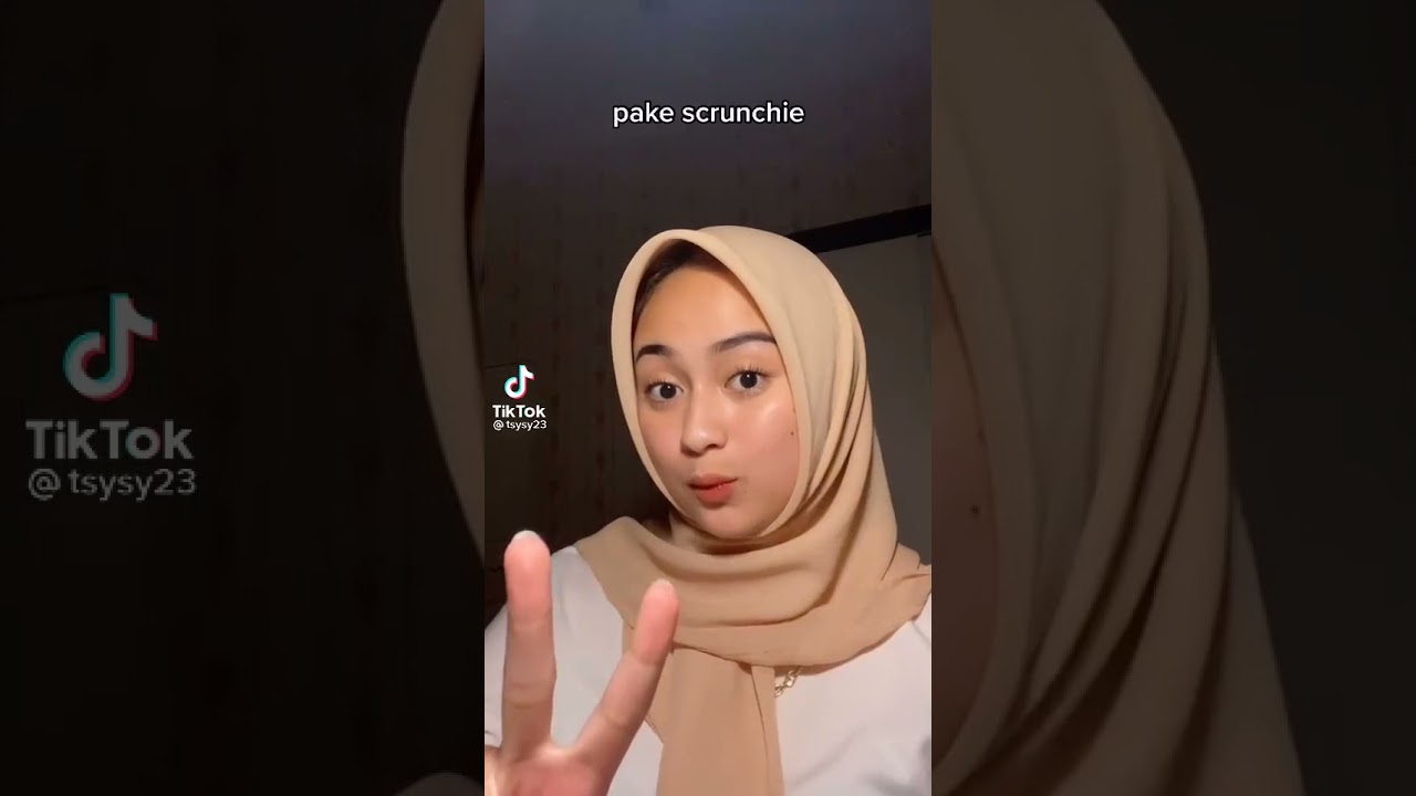 cantik banget hijab jilbab goyang tiktok #shorts