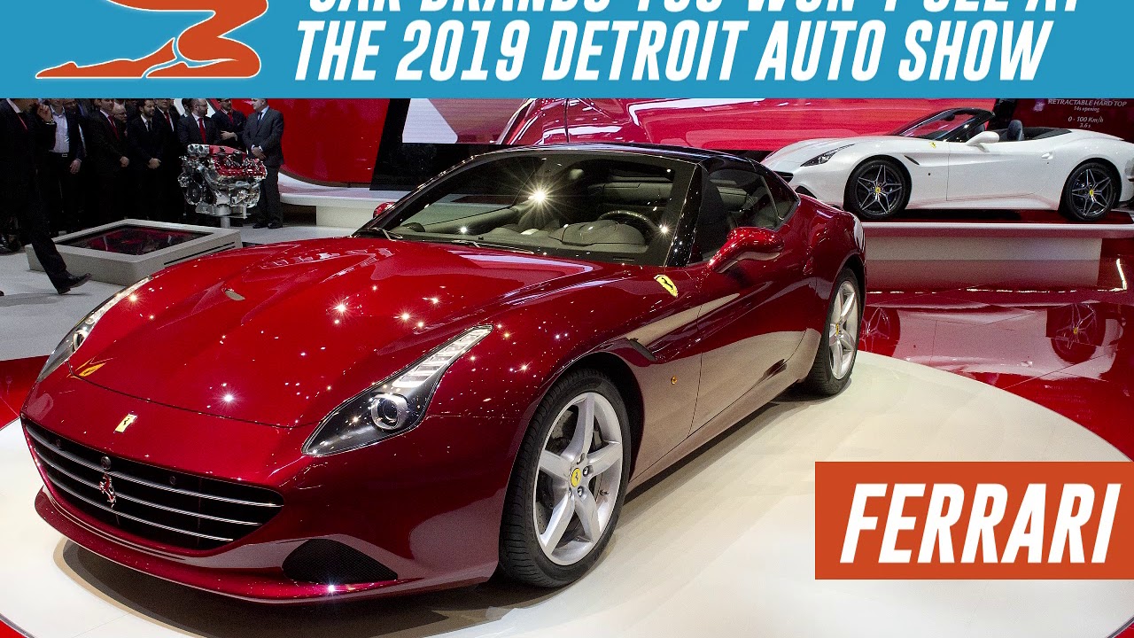 Car brands you won't see at the 2019 Detroit auto show