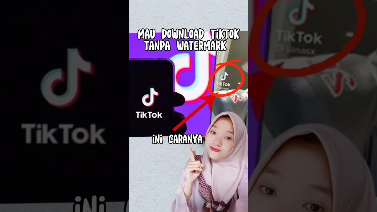 Cara Download video Tiktok tanpa Watermark #tutorial #tiktok #whatsapp