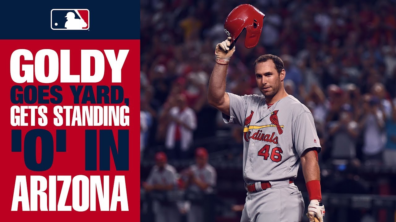 Cardinals' Paul Goldschmidt goes yard in Arizona, gets ovation from D-backs fans