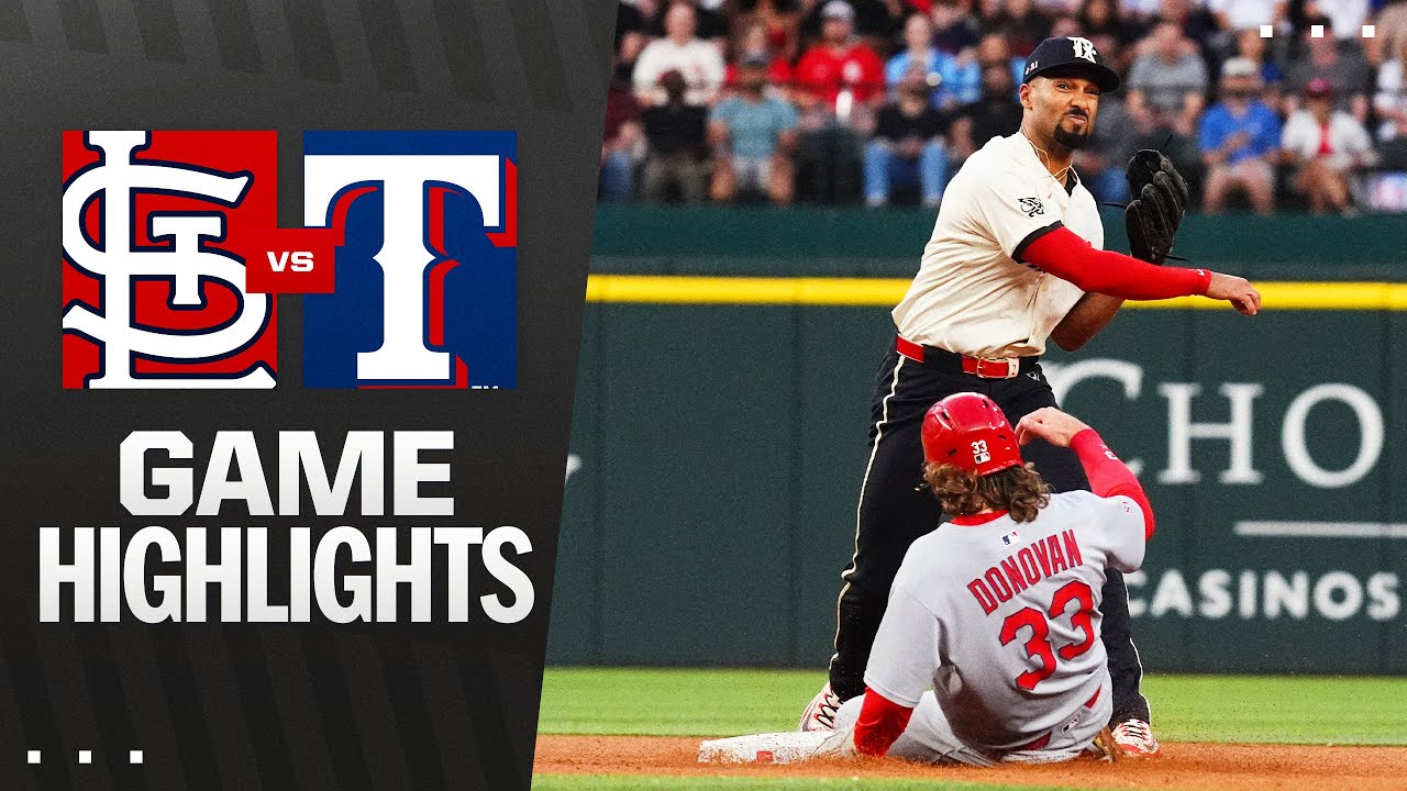 Cardinals vs. Rangers Game Highlights (5/30/25) | MLB Highlights
