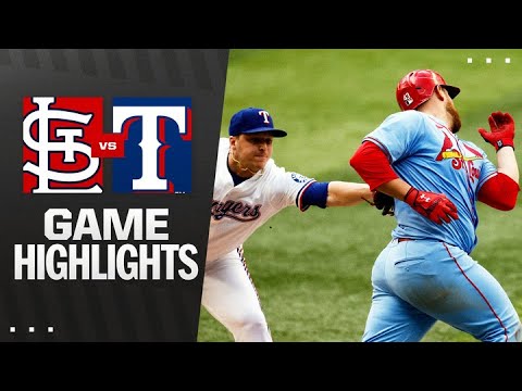 Cardinals vs. Rangers Game Highlights (5/31/25) | MLB Highlights