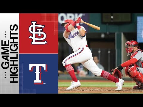 Cardinals vs. Rangers Game Highlights (6/7/23) | MLB Highlights