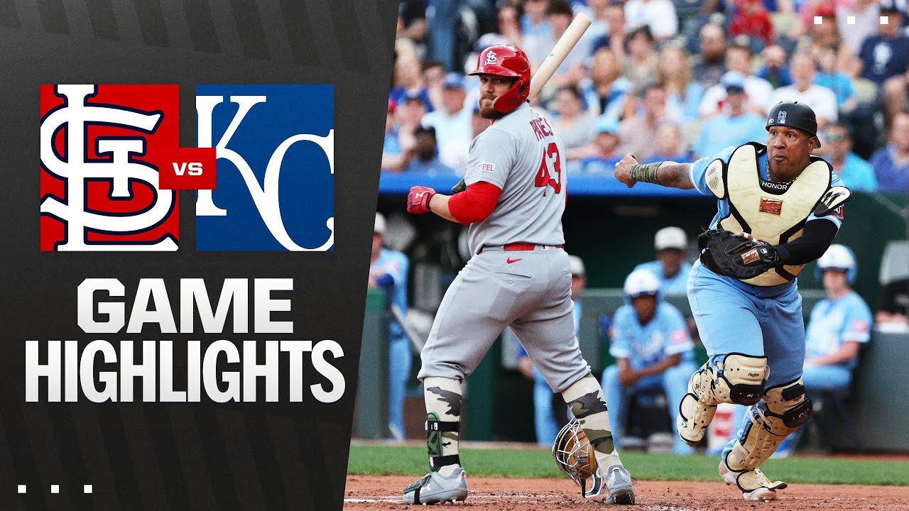 Cardinals vs. Royals Game Highlights (5/16/25) | MLB Highlights