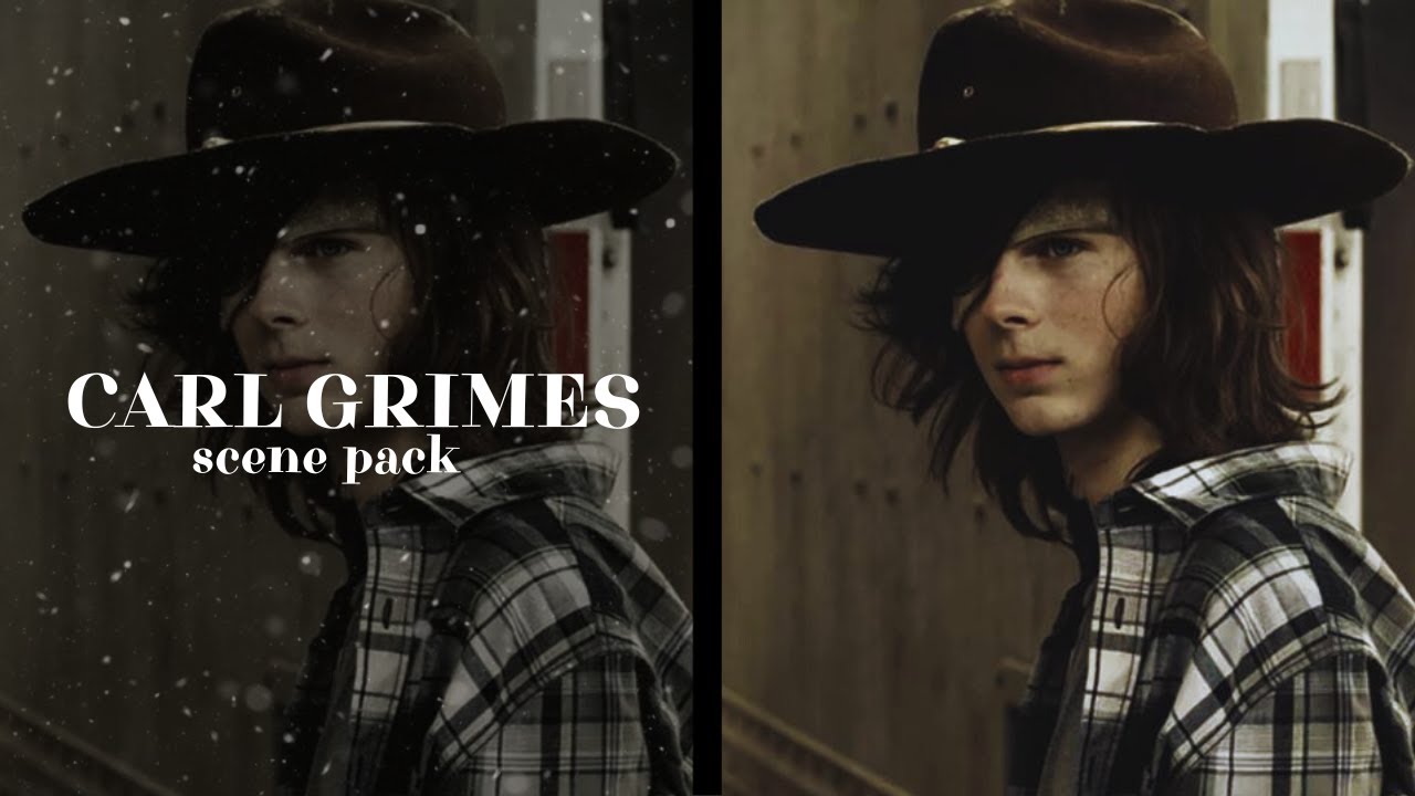 Carl Grimes scenepack (1080p/4k)