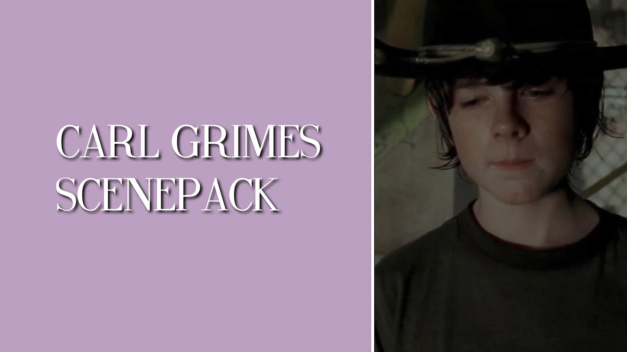 Carl Grimes Scenepack (Twd) 1080p