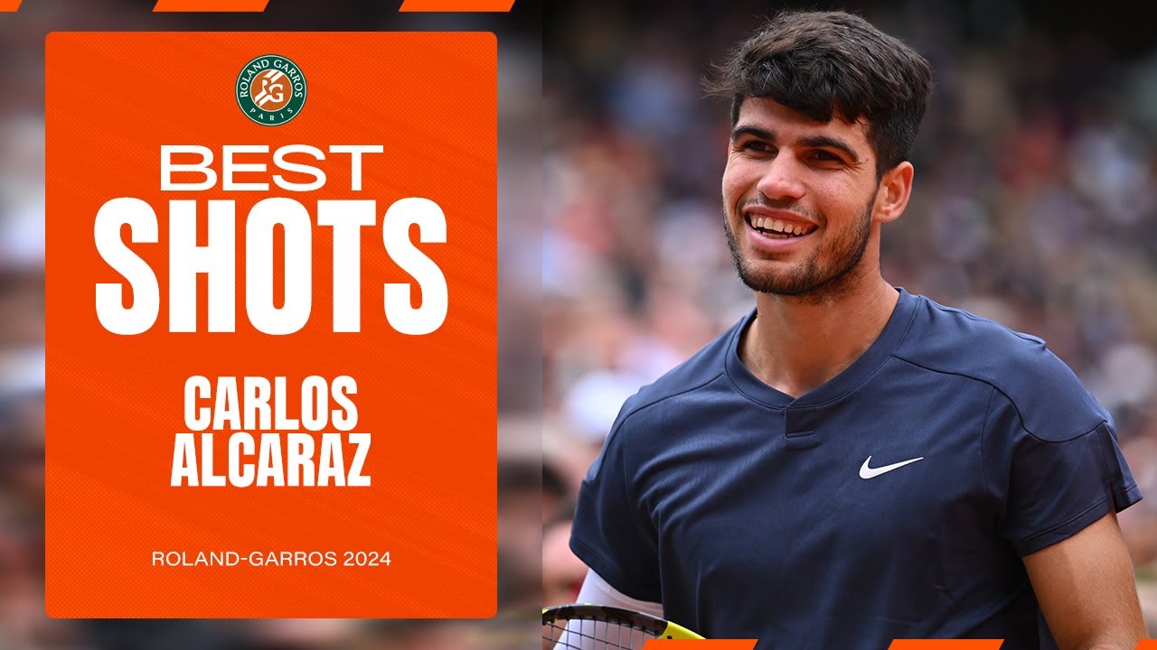 Carlos Alcaraz's best shots | Roland-Garros 2024