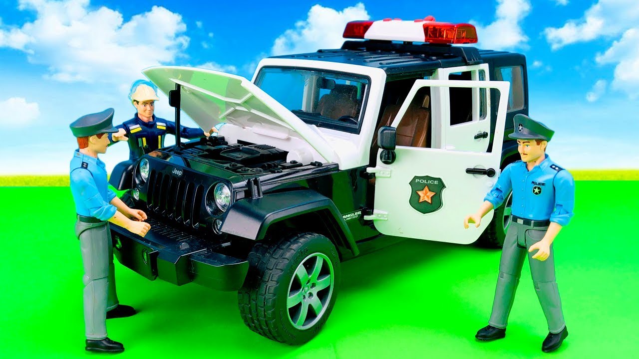 Carros Policías para Niños - Ambulancias y Camiones de Bomberos - Colección de Juguetes Infantiles