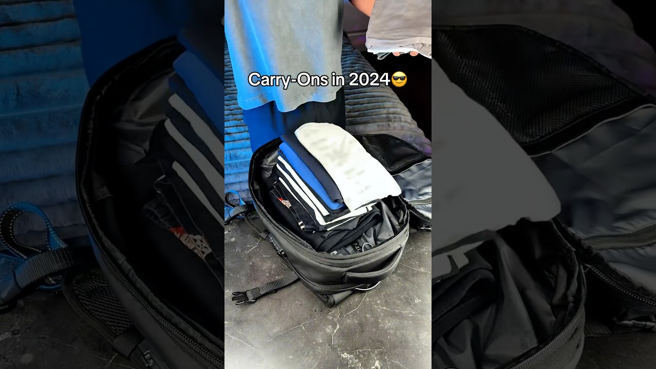 Carry-ons in 2024🤩 #luggageaccessories #travelbackpack #travel #suitcase #backpack #luggage