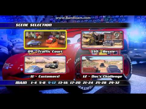 Cars 2006 DVD Menu Walkthrough