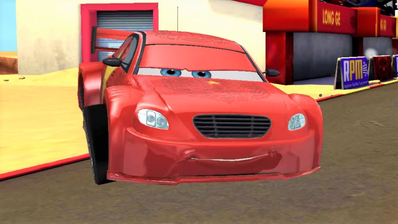 Cars: Fast as Lightning - Long Ge Bonus Car Complete Walkthrough HD