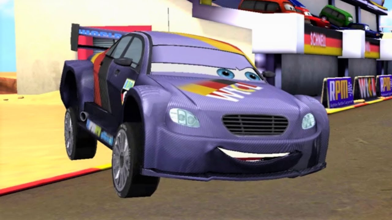 Cars: Fast as Lightning - Max Schnell Bonus Car Complete Walkthrough HD