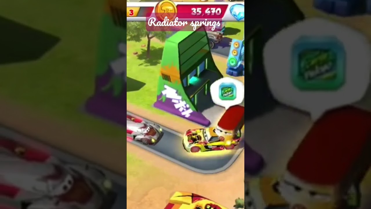 Cars Fast as Lightning Radiator Springs