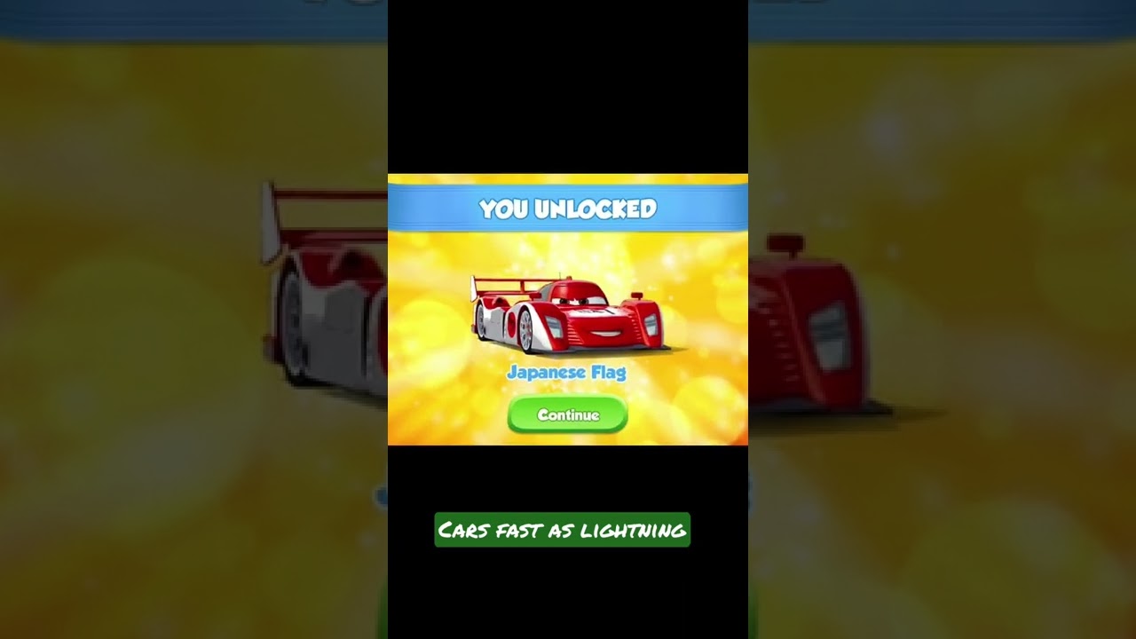 Cars Fast As Lightning unlocked paint jobs