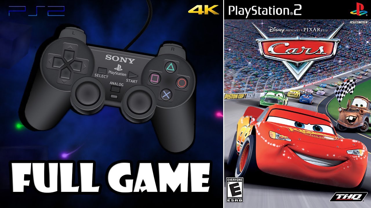 Cars (PS2) - Full Game Walkthrough / Longplay (4K60ᶠᵖˢ UHD)