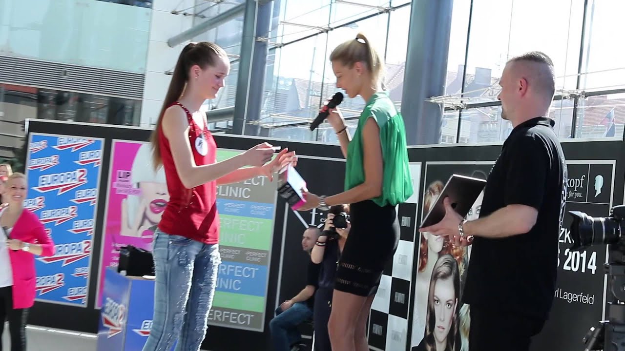 Casting Schwarzkopf Elite Model Look Slovakia 2014 - Galeria Mlyny Nitra