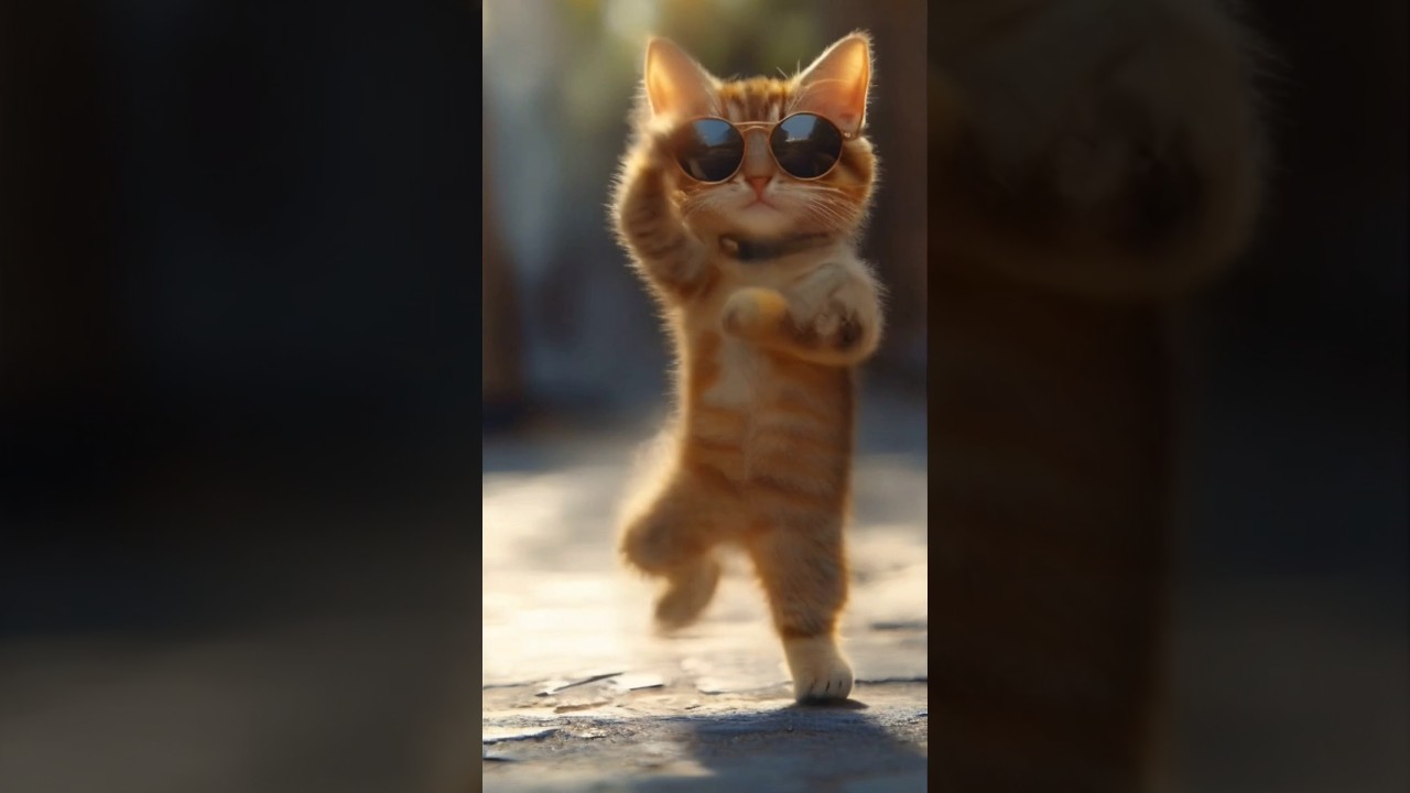 Cat Gangnamstyle Dance 😂  #cat #dance #catdance #petdance #gangnamstyle