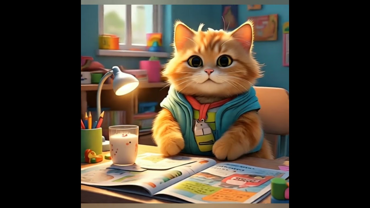 Cat reading books...#shorts #shortvideo #cat #catworld  #viralshorts #viralvideo...