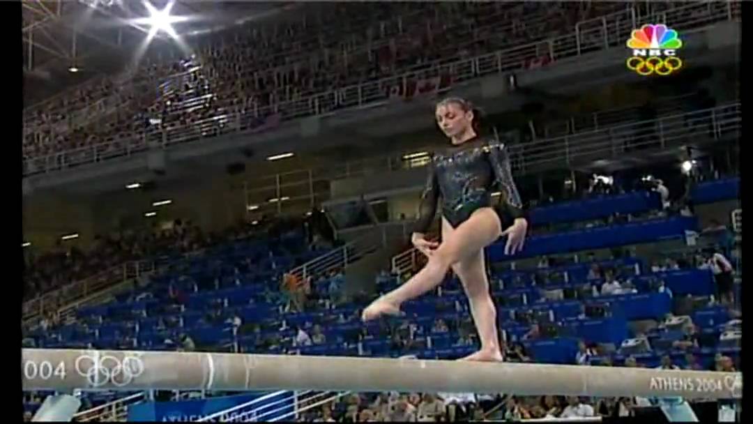 Catalina Ponor (ROM) Gold Medal EF BB Athens Olympics Games 2004 (HD)
