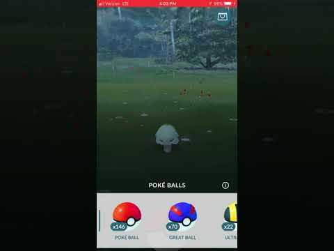 Catching Shiny Squirtle in Pokémon Go!