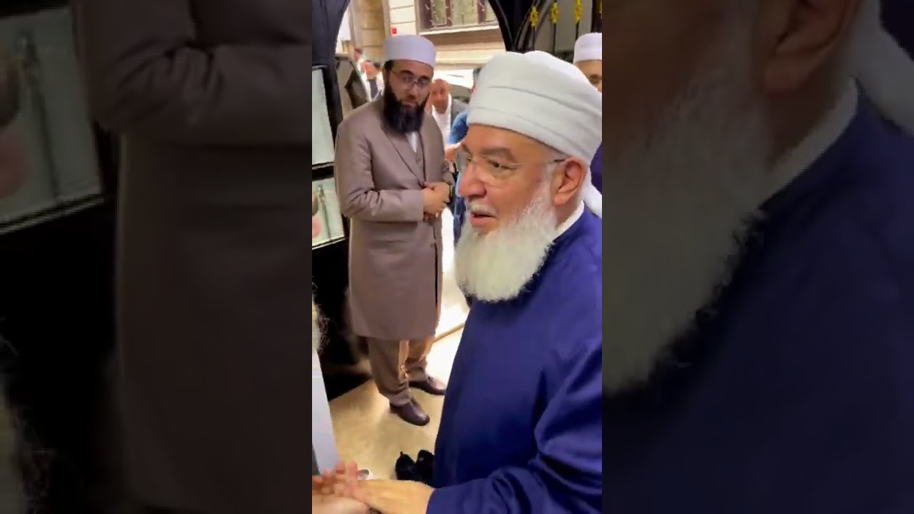 Cübbeli Ahmet hoca ve Seyyid Saki Hz. Mahmut Efendi için taziye