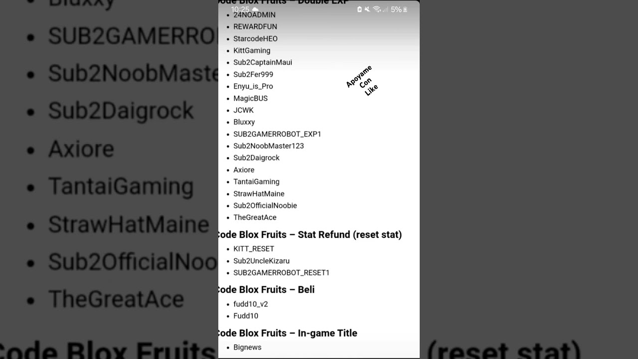 Códigos de blox fruits para 2x experiencia #bloxfruits #viral