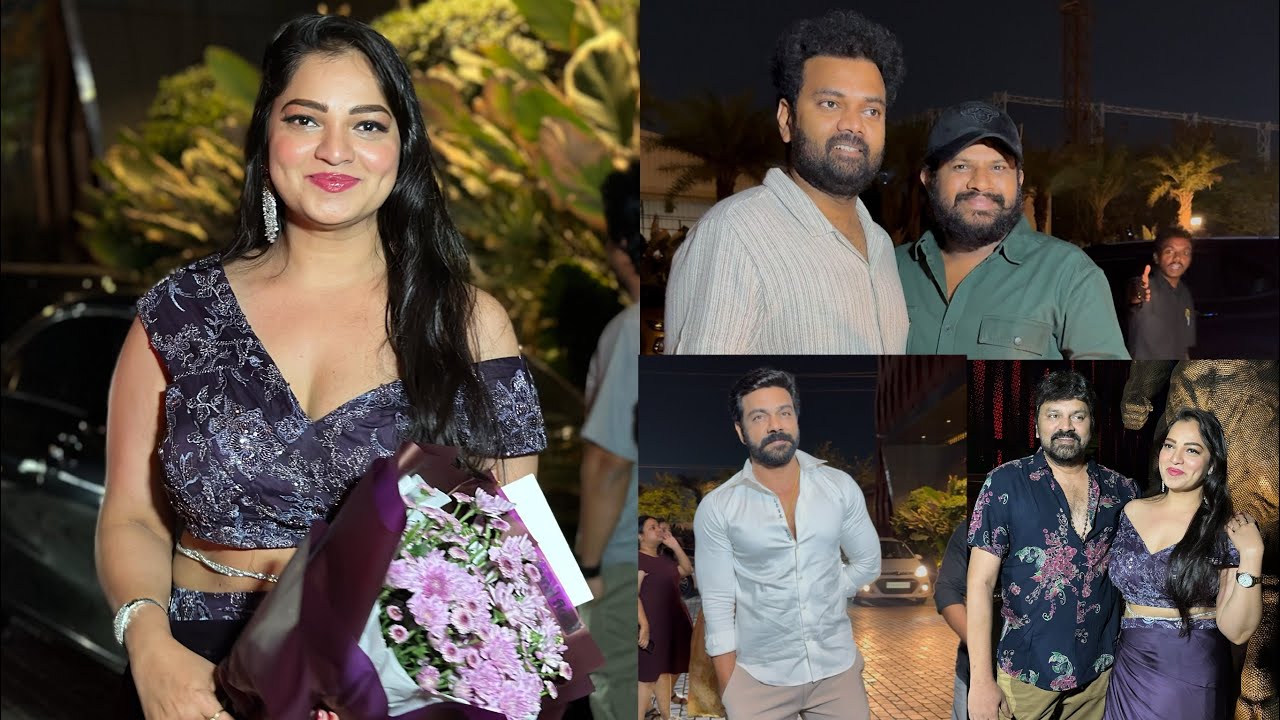 Celebrity’s Snapped at Bigg Boss 7 Telugu Ashwini Sree Birthday Party | Ashwini Sree Birthday Party