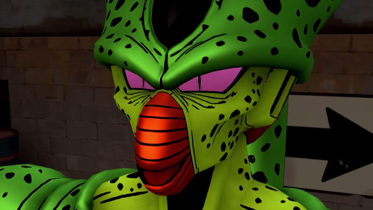 Cell absorbs Chun-Li and Camie