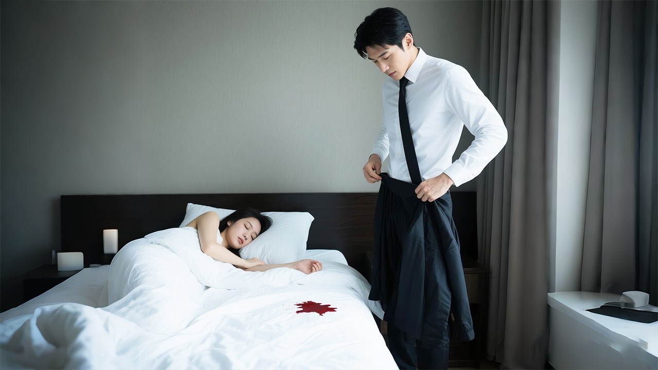 CEO rescued her ,realized she was virgin after seeing the bloodstain,fall love