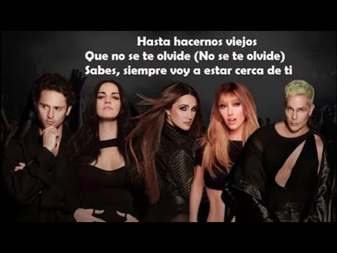 CERQUITA DE TI (Letra) RBD