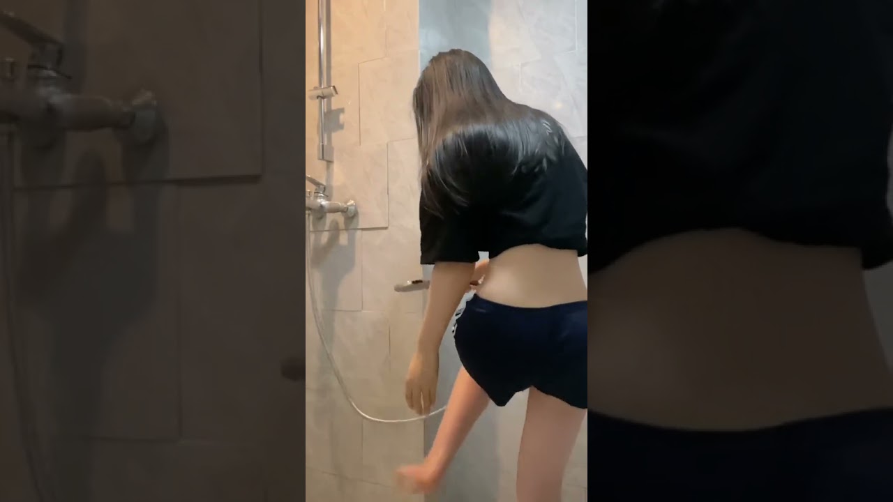 cewek mandi #viralvideo #beautiful #syakirah #cewek