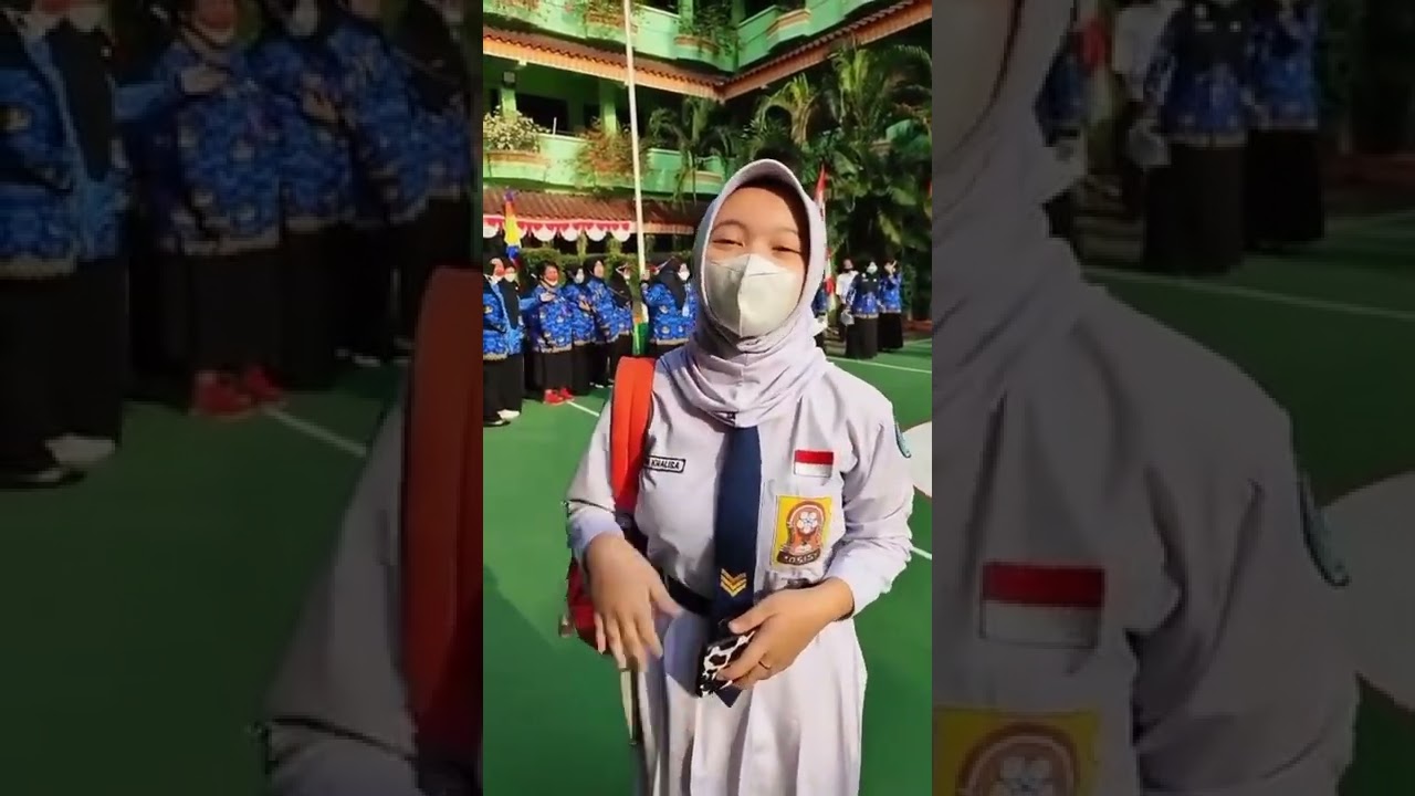 cewek Smp viral🙏💪