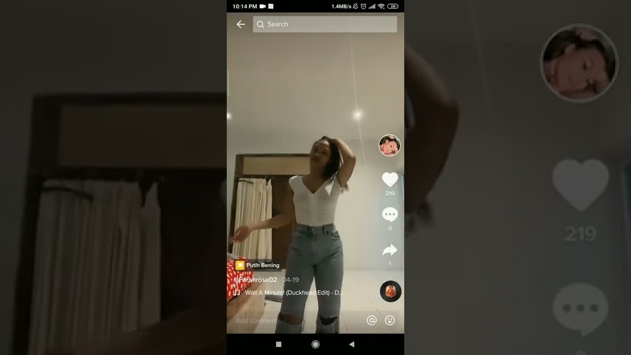 Cewek tiktok, Farah rose, Cantik sexy, don't look at nenene bigo