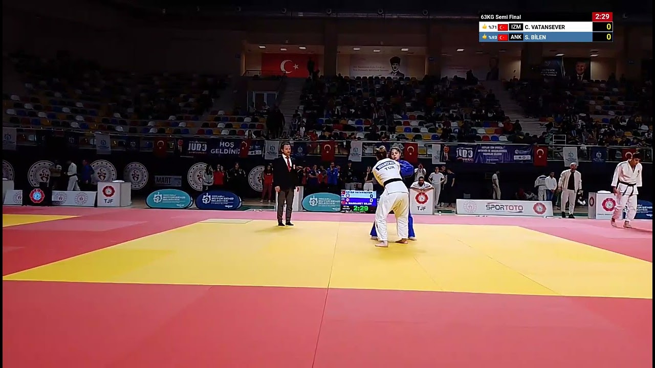 CEYDA VATANSEVER - SEVİM MARGARET BİLEN 63KG Semi Final