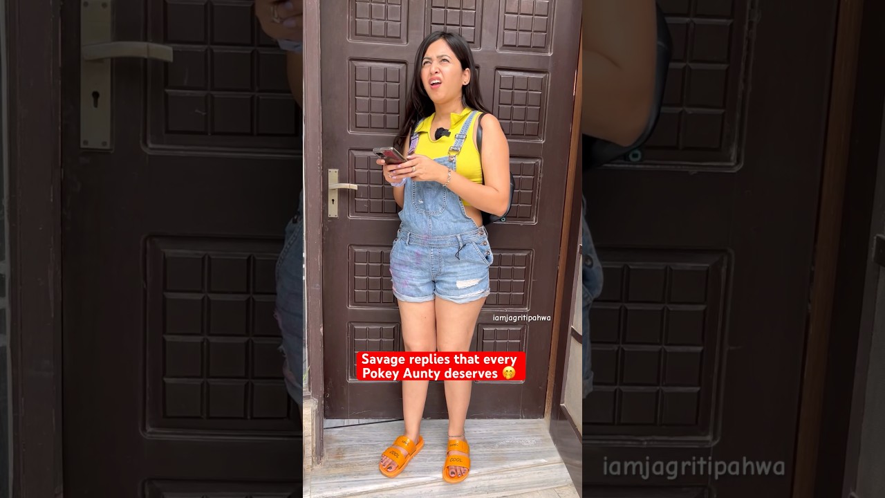 Chalak padosan Aunty ko perfect Jawab😂 #comedy #youtubeshorts #indiankid #toxicaunty