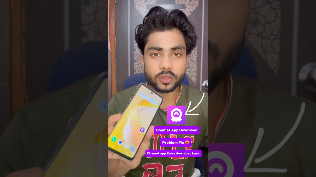 Chamet Download Problem Fix 😍  Chamet App Kaise download kare #chametapp #chamet #chametappagency